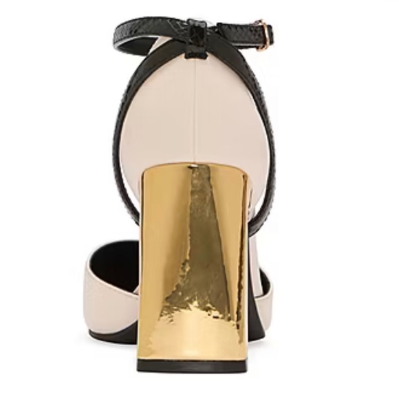 ✨ Worthington Lambert Women’s Pointed Closed Toe Flared Heel Pumps ✨ Size 6.5 - Picture 3 of 11